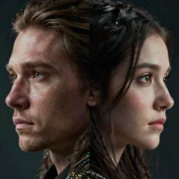 cinematic shot epic portraits, hyper realistic, mood lighting, fantasy, detailed ears, highly detailed, super realistic, perfect lighting pixel sorting
