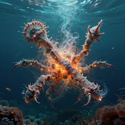 creatures infusion gravitational image underwater astrophotography screenshotsaturday luscious contemporaryart kaur fractal submerged [... ] natgeo fractal apocalyptic illustration groundwater venetian