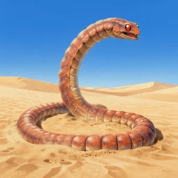 dune sandworm painted by eizin suzuki