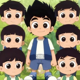 a frame of the cartoon ben 1 0 in the art style of anime, high resolution, consistent, digital, beautiful