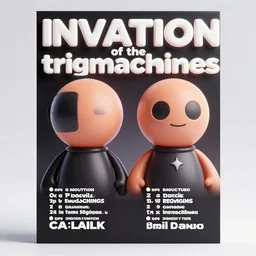 a concert poster, tourname is invasion of the tripmachines, realistic digital art, 3 d render of two huge futuristic steampunk generators inside a steampunk machinery, 8 k, fluorescent colors, halluzinogenic, multicolored, exaggerated detailed, unreal engine