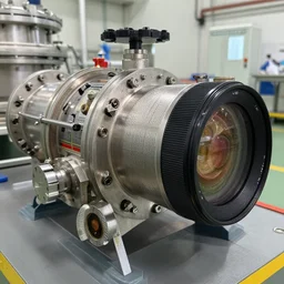 nuclear refueling candu, detailed, 5 5 mm lens