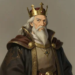 portrait of a medieval old king, elegant, highly detailed, digital painting, artstation, concept art, smooth, sharp focus, illustration, art by studio ghibli and fujita goro, 8 k