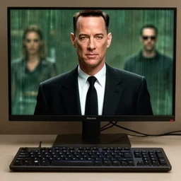 Forrest Gump in The Matrix, live action movies, rtx on, stunning visuals, movie parodies, tom hanks as Neo