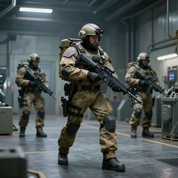 mobile task force unit epsilon - 1 1 had entered the facility