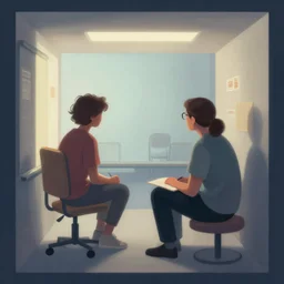 inside, we both know what's been going on, digital art