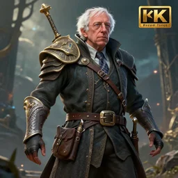 an ultra detailed 3 d render of bernie sanders as an elden ring boss, epic anime fantasy, 8 k, in the style of a fantasy metal album cover and magic the gathering, volumetric lighting, smooth, highly detailed, digital illustration, octane render, art by albert bierstadt and greg rutkowsi, artstation