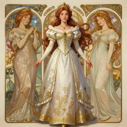 disney princess, western, D&D, fantasy, intricate, elegant, highly detailed, digital painting, artstation, concept art, matte, sharp focus, illustration, art by Artgerm and Greg Rutkowski and Alphonse Mucha