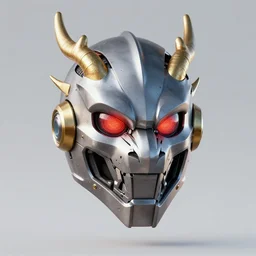 robot dragon mask helmet, ray tracing, octane, portrait, artstation - n 9