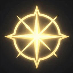 holy light spell, symbol art, warcraft style, fantasy game spell icon, by greg rutkowski