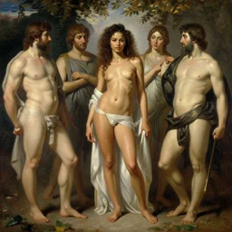 barefoot zendaya, william waterhouse, a 1 9 th century oil painter, greek mythology characters