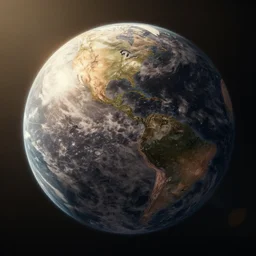 3 d render, sunlight study, the universe is a spheroid region 7 0 5 meters in diameter, art nouveau, by jan davidz de heem and thomas cole and ( ( ( ( ( lisa frank ) ) ) ) ), 8 k, sharp focus, octane render