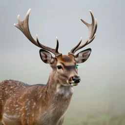 a deer with [ laser!!! eyes ]!!!
