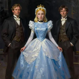 cinderella, silkpunk, oil painting, darkness, paint texture, digital painting, highly detailed, artstation, sharp focus, illustration, concept art, ruan jia, charlie bowater, tom bagshaw, norman rockwell