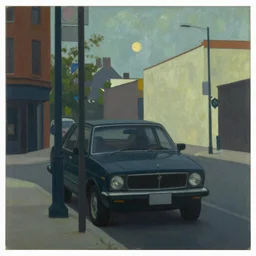 Drive dream by Edward Hopper
