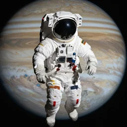 Astronaut on Jupiter
