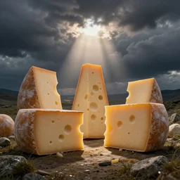 world where everything is cheese