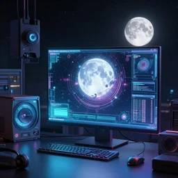 🖥️🌌🌕, 8k, cyberpunk, synth, Greg Rutkowski
