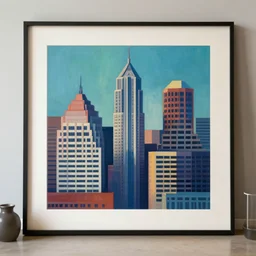artwork in corporate memphis style