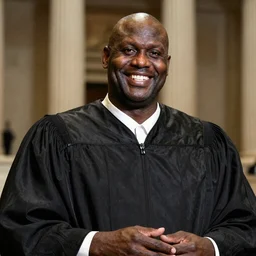 Shaquille O'Neal as a Supreme Court Justice
