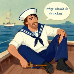 what should we do with a drunken sailor