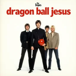 the cover to a 1 9 6 8 the beatles album titled'dragon ball jesus'
