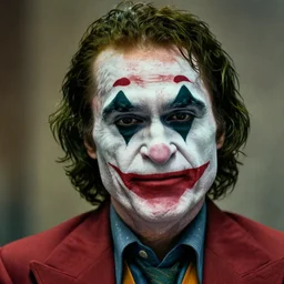 photo of Danny Devito 2018 as the Joker by Lee Jeffries, head shot, detailed, award winning, Sony a7R, trending on artstation,