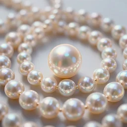 a photo of pearls, highly detailed, digital painting, artstation, smooth, sharp focus, dynamic volumetric lighting, radiant, prismatic