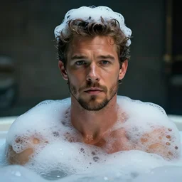 hyperrealistic dslr film still of michael buble disguised as bubble bath, bubbles, stunning 8 k octane comprehensive 3 d render, inspired by istvan sandorfi & greg rutkowski & unreal engine, perfect symmetry, dim volumetric cinematic lighting, extremely hyper - detailed, incredibly real lifelike attributes & flesh texture, intricate, masterpiece, artstation, stunning