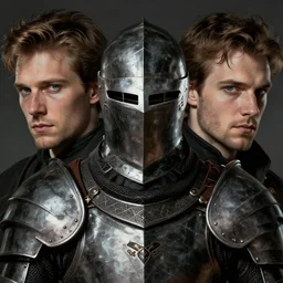 dark souls knight as fantasy knight, realistic closeup portrait art by norman rockwell and donato giancola and greg rutkowski, symmetry!!