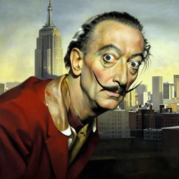 new york city by salvador dali
