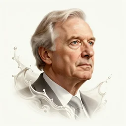 Portrait of Klaus Schwab , dystopian, heroic, amazing splashscreen artwork, splash art, head slightly tilted, natural light, elegant, intricate, fantasy, atmospheric lighting, cinematic, matte painting, detailed face, by Greg rutkowski