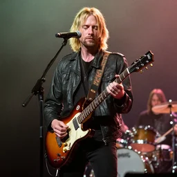 kurt cobain on stage