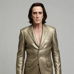 kintsugi nicholas cage statue photograph by erwin olaf