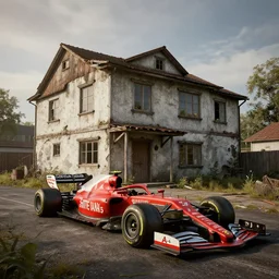 home is obsolete, realistic rendering, unreal engine, 4k, hdr, high dynamic range, f12, simon stalenhag