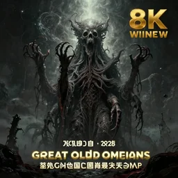 stunning cosmic horror great old ones!! lovecraftian horror, dead space horror!! cinematic lighting, muted colours, digital art, winning award masterpiece, fantastically beautiful, aesthetically inspired by wayne barlowe and gerald brom, trending on artstation, art by greg rutkowski, octane render, unreal engine, 8 k