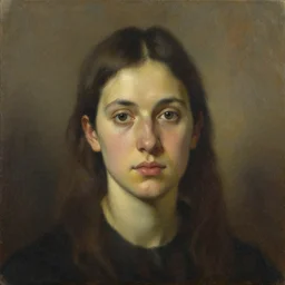 portrait painting of a portrait in a paiting