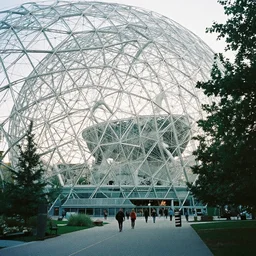 the montreal biosphere!!! shot on fujicolor superia 2 0 0 - h 5 6 0