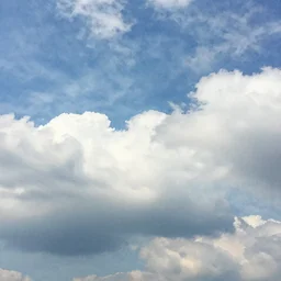 beautiful cloudy sky, watercolor painting, immersive, dreamy, blueish, uhd, 8 k, art