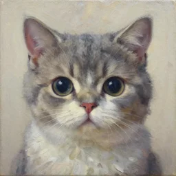 portrait of a cute cute cute cute cute little creature by gris grimly, oil on canvas, 8 k, high quality