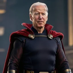 Joe Biden cast as Magneto, still from X-men movie, hyperrealistic, 8k, Octane Render,