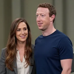 Mark Zuckerberg as a woman