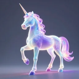 wide angle shot of a powerful neon radiant unicorn, alphonse mucha, rhads, ross tran, artstation, artgem, octane render, 1 6 k, ultra details