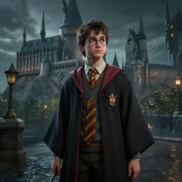 a Hogwarts , unreal engine, realistic, fantasy, atmospheric,