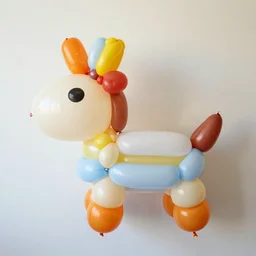 balloon party ] static [ shaped animal