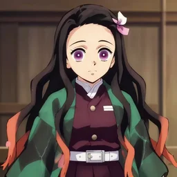 gal gadot as nezuko screenshot from demon slayer 鬼滅の刃 anime gal gadot