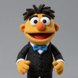 mariano rajoy as a muppet. highly detailed felt. hyper real photo. 4 k.