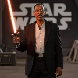 Eddie Murphy in Star wars movie