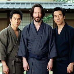 keanu reeves in a kimono by victo ngai and mads berg