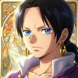 highly detailed vfx portrait of nico robin by eiichiro oda!, makoto shinkai, alphonse mucha, sharp focus, art by artgerm and greg rutkowski!, backlit, harsh overhead sunlight, blue eyes!!, large aquiline nose!!, stanley kybric, kaoru mori, trending on artstation, detailed, best of behance,